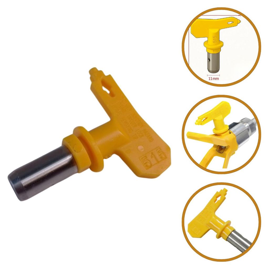Bico Aspersor 515 P/ Maquina Pistola Airless Mma P/ Tinta Emborrachada  (Leque 254-305mm Bico 0,38mm) 29113106