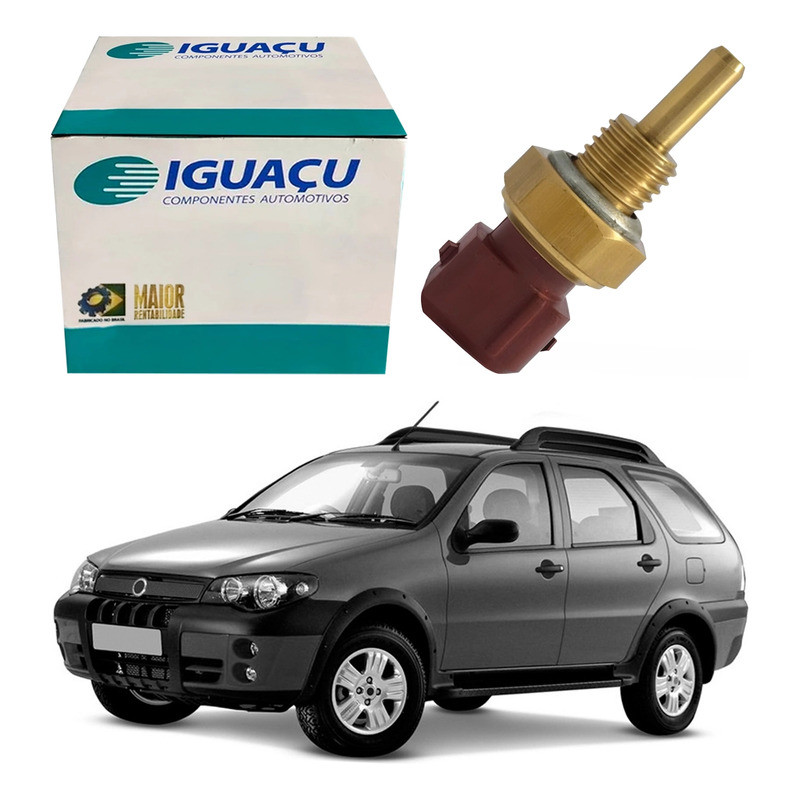 Sensor Temperatura Agua Palio Adv 1.8 8v Flex 2005 A 2010