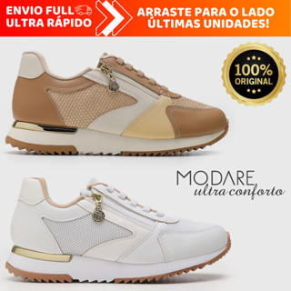 Tênis Ortopédico Feminino Modare Ultra Conforto Leve e Estiloso em Oferta na Shopee