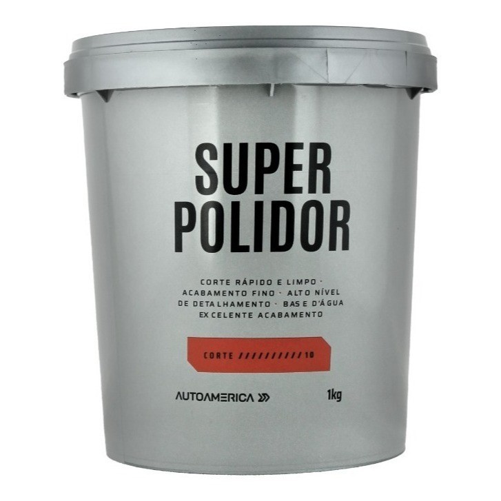 MASSA DE POLIR Autoamerica 1kg - Super Polidor em Oferta na Shopee