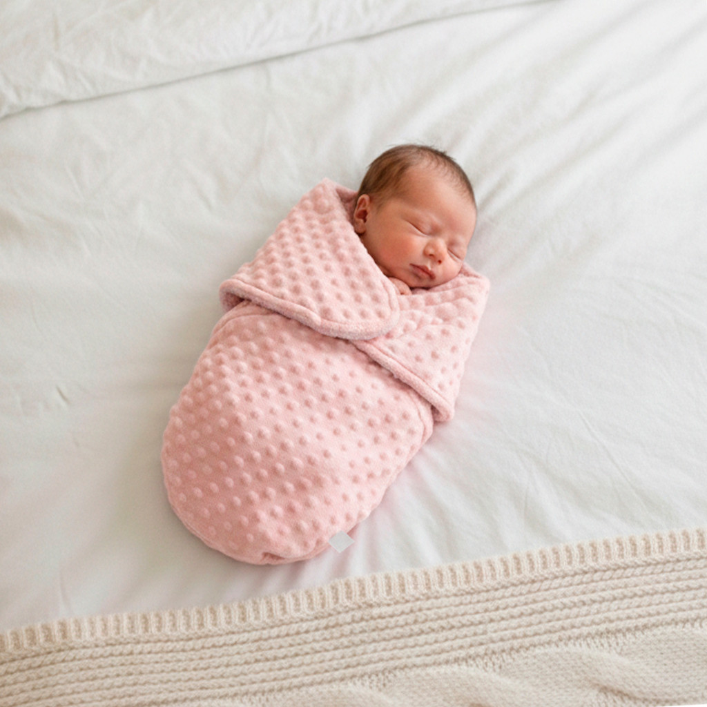 Saco Saquinho de Dormir para Bebê Recém Nascido Frio Inverno c/ Sherpa e Velcro Premium em Oferta na Shopee