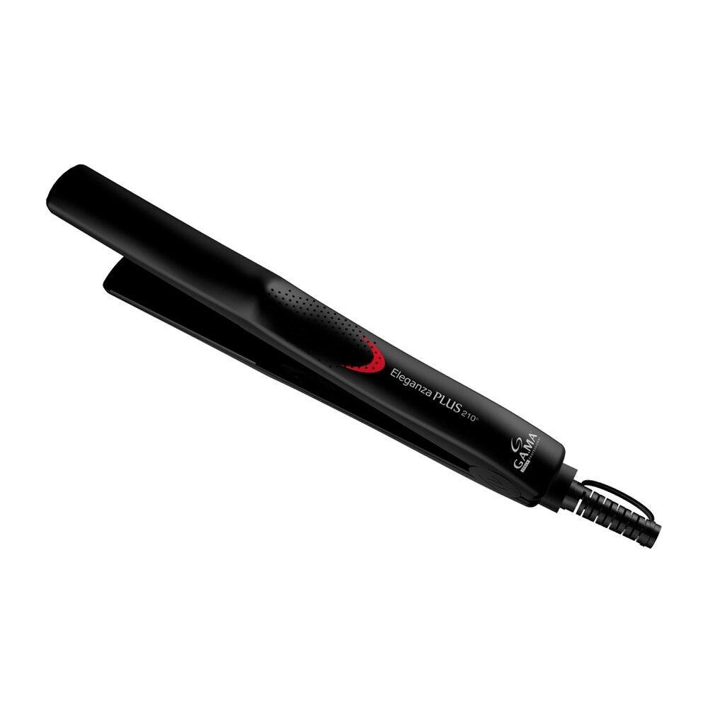 Chapinha/Prancha de Cabelo Eleganza Plus Preto - Gama Italy