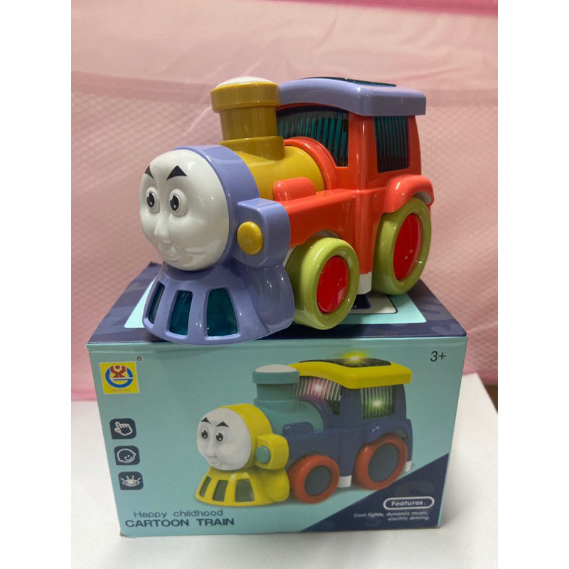 Mini Trenzinho Thomas Infantil Com Luz, Música E Anda Brinquedo