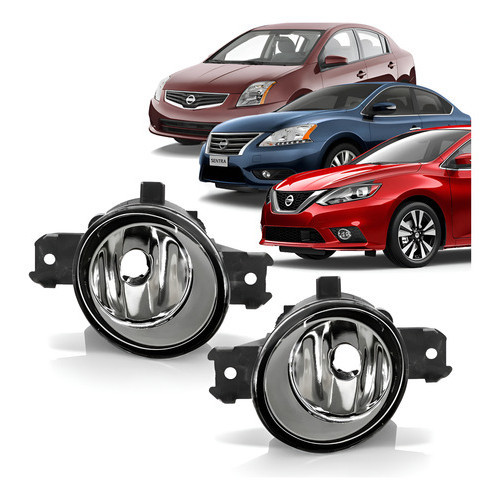 Par Farol De Milha Neblina Auxiliar Sentra 2010 2011 2012 13 em Oferta na Shopee