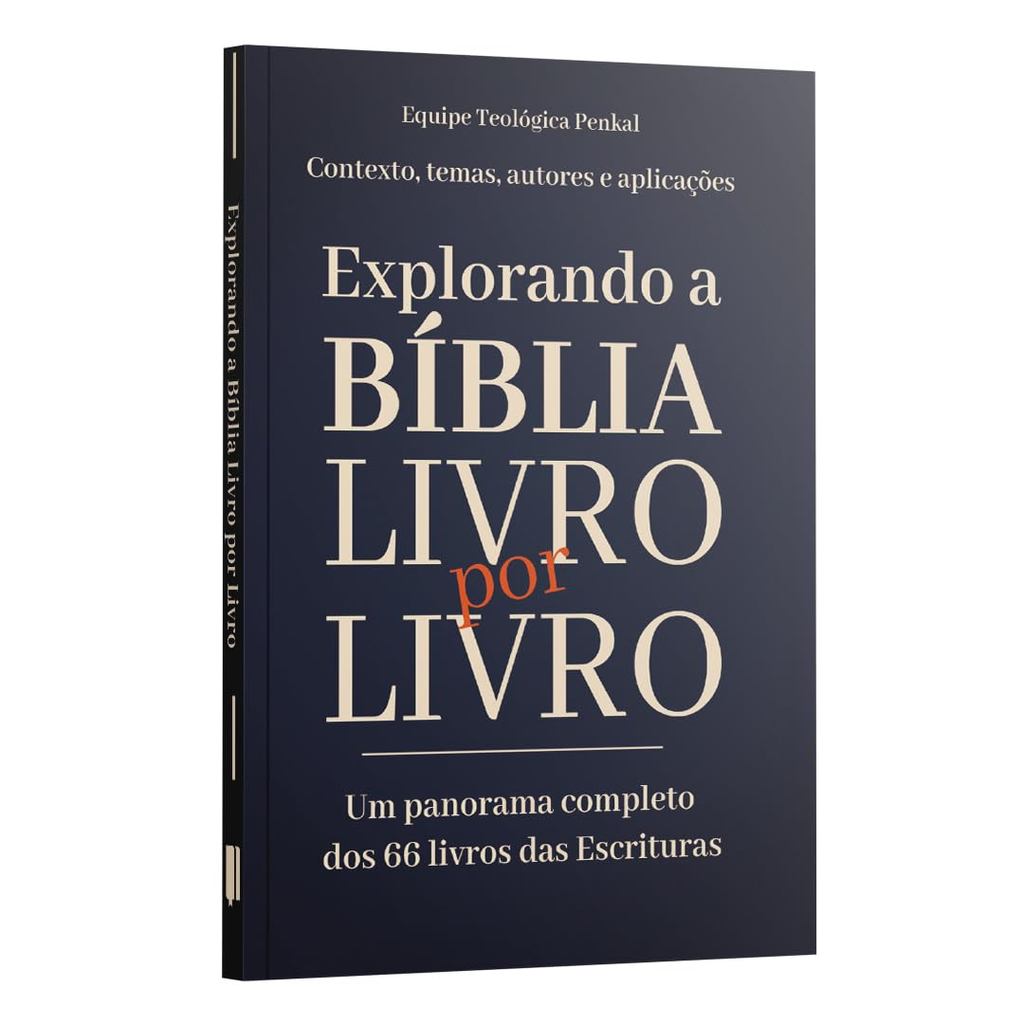Explorando a Bíblia Livro por Livro | um panorama completo dos 66 livros da Bíblia em Oferta na Shopee