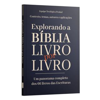 Explorando a Bíblia Livro por Livro | um panorama completo dos 66 livros da Bíblia em Oferta na Shopee