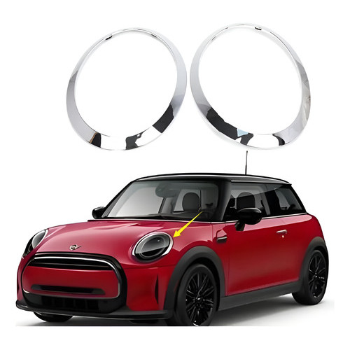 Par Aro Farol Capo Mini Cooper S Jcw 2014/2018 F55 F57 F56