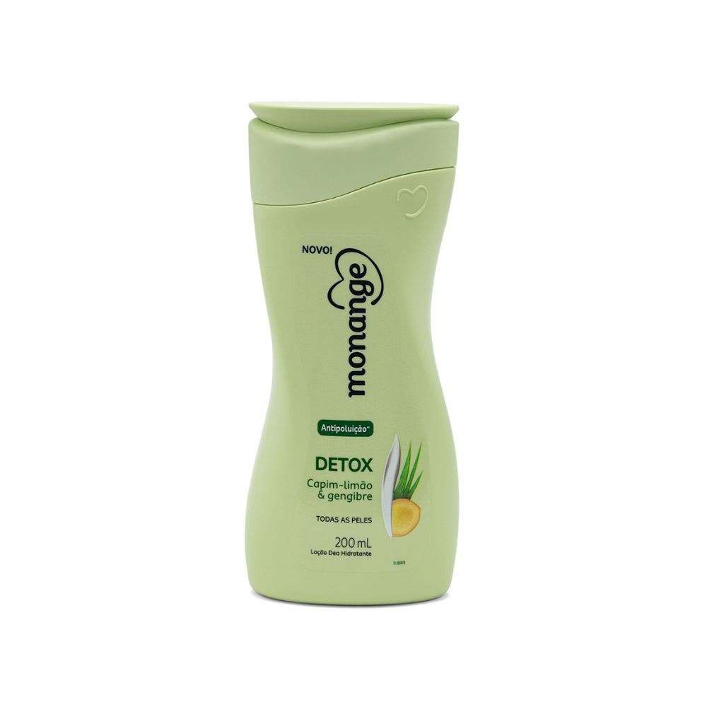 Hidratante Monange Detox com Ação Desodorante 200ml em Oferta na Shopee