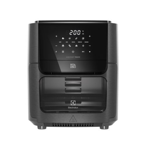 Fritadeira Eletrica Forno Air Fryer Oven Electrolux 12L Digital Grafite Experience 1700W EAF85