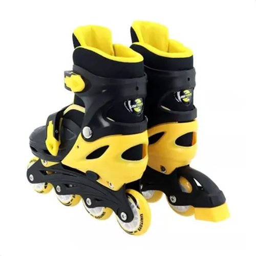 Patins Infantil Kit Protecao Completo Capacete Joelheira Cotoveleira Preto Seguro Confortavel