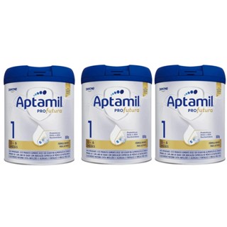 Kit 3 Aptamil Profutura 1 Danone 0-6 meses 800g em Oferta na Shopee