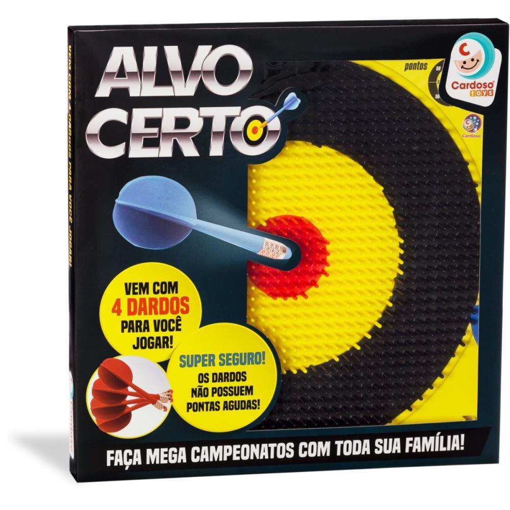 Lancador ALVO Certo C/4 Dardos