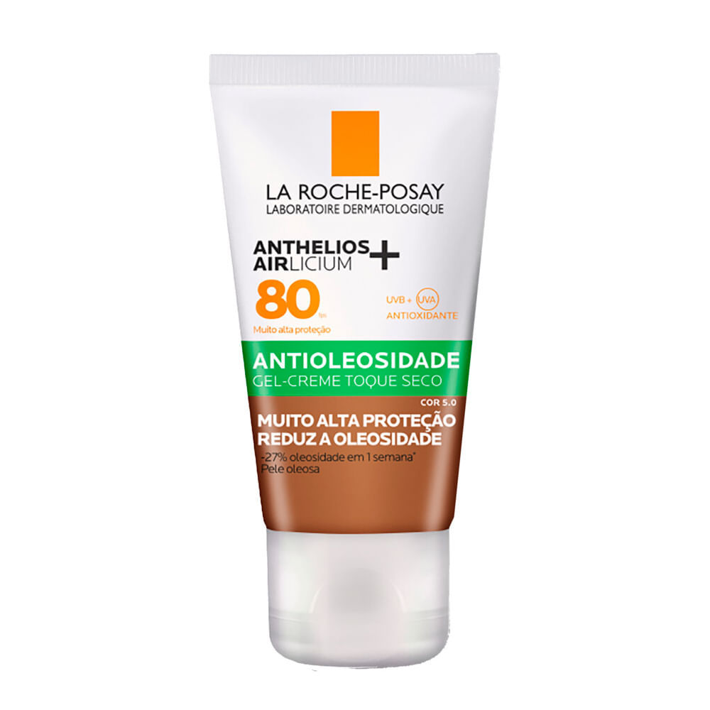Protetor Solar Anthelios Airlicium+ FPS80 Antioleosidade Cor 5.0 40g em Oferta na Shopee