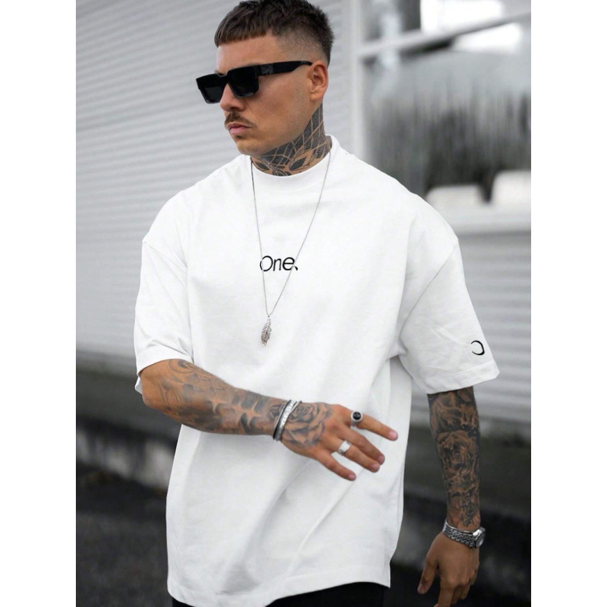 Camisa Oversized T-Shirt One 100% Algodão Streetwear P ao G3 Confortável Estiloso Camiseta confortavel, casual.