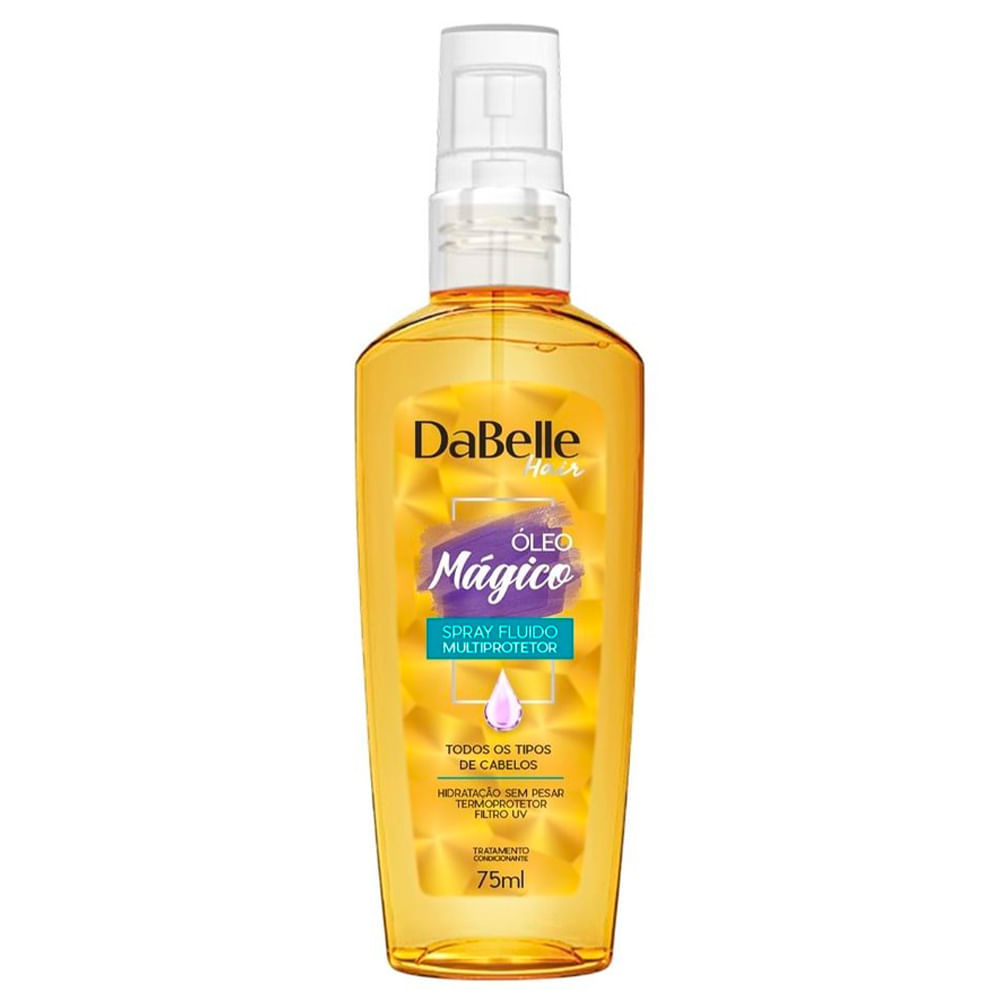 Óleo Mágico Capilar Dabelle Spray Multiprotetor 75ml