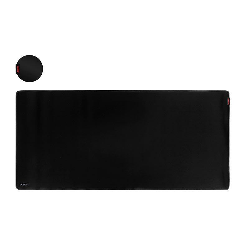 Mousepad PCYes Black Extended, 900x420x3mm, Preto, PMC90X42B em Oferta na Shopee