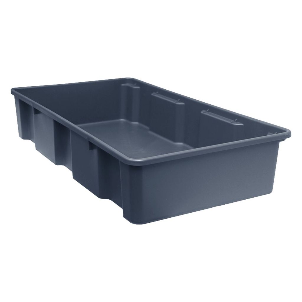 Caixa Organizadora 32 Litros Cinza Grafite Presto em Oferta na Shopee