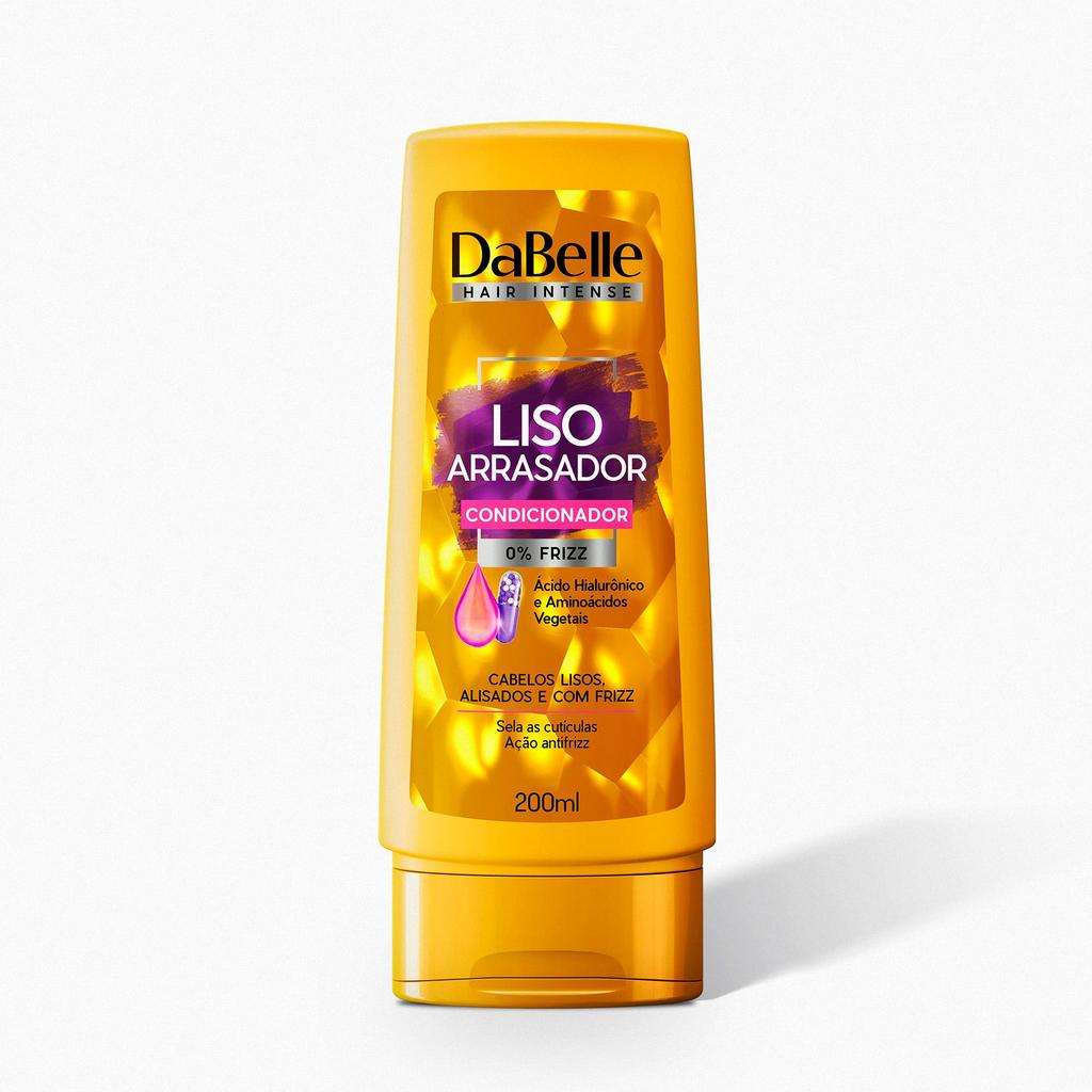 Condicionador Liso Arrasador  DaBelle Hair  200ml em Oferta na Shopee