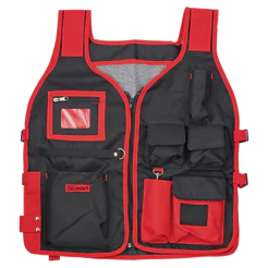 Colete Porta Ferramentas 8 Bolsos Ajustável 510x600mm MTX