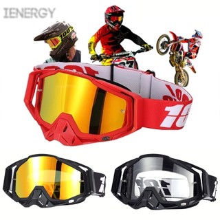 Óculos De Proteção Para 100 Motocross E Para-brisa Off-road vermelho/Preto/branco