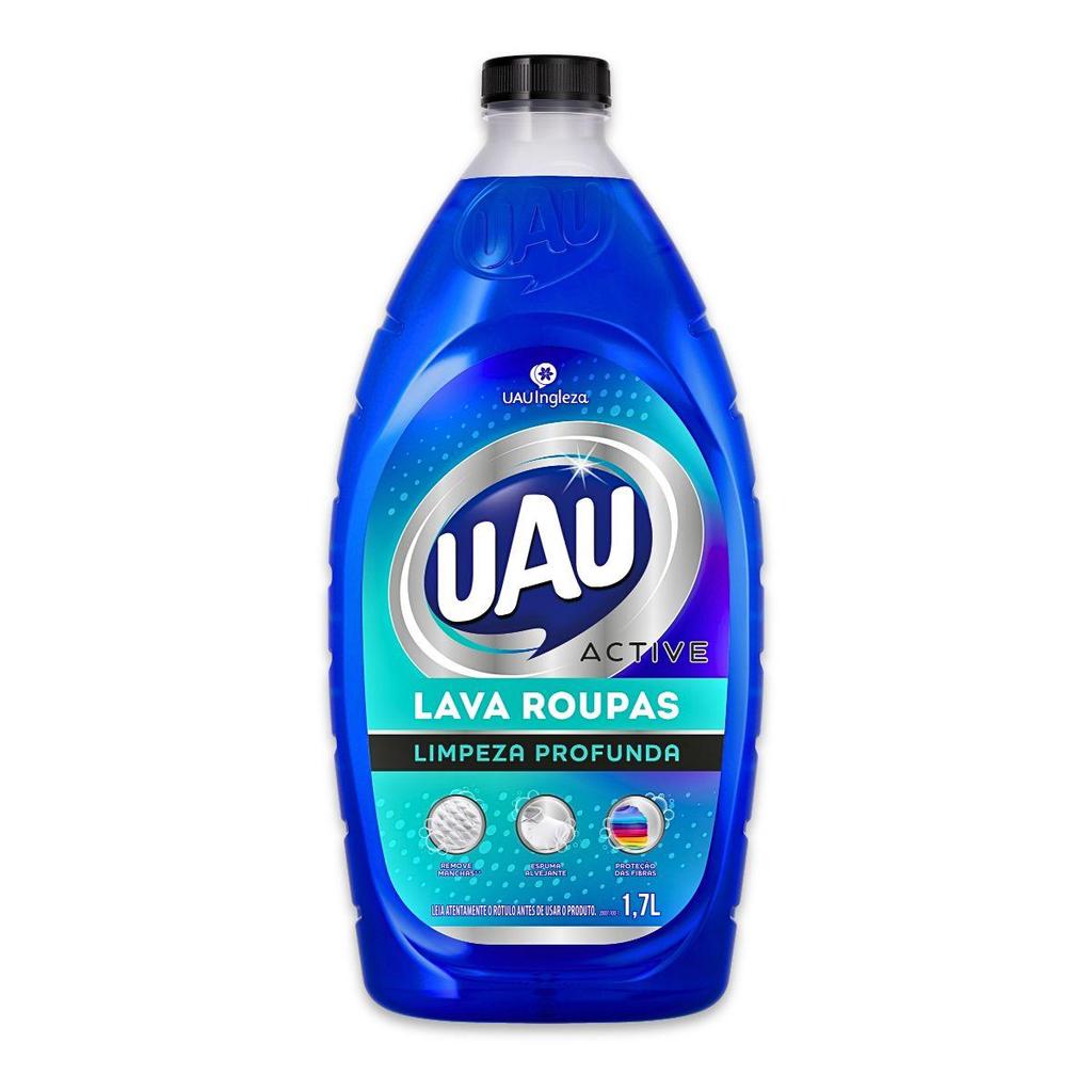 Lava  Roupas Líquido 1,7L UAU Active em Oferta na Shopee