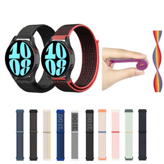 Para Samsung Galaxy Watch FE 7 6 5 4 Active 2 Pulseira De Nylon Respirável Com Velcro em Oferta na Shopee