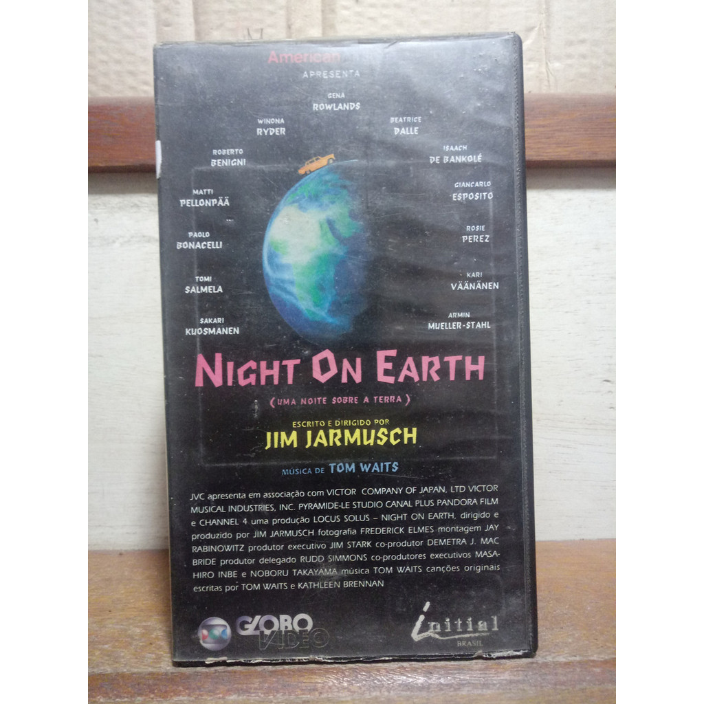 vhs Night On Earth - Jim Jarmusch - Tom Waits