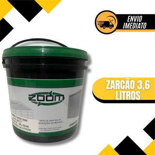 Zarcão Anticorrosivo 3,6L Fundo Protetor Cinza Para Ferro e Aço - Alta Durabilidade em Oferta na Shopee