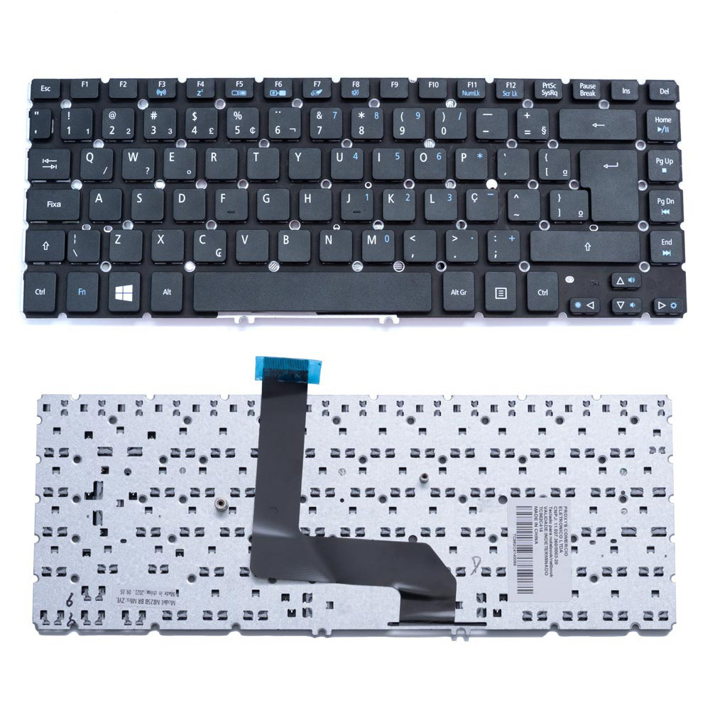 Teclado para Notebook Acer Aspire M5-481TG ABNT2 em Oferta na Shopee