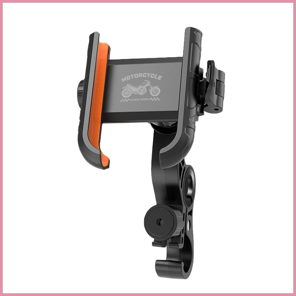 Suporte De Montagem De Telefone Para Motocicleta , Braçadeira Rotativa Anti-Vibração Celular , Scooter Elétrica , Tourin