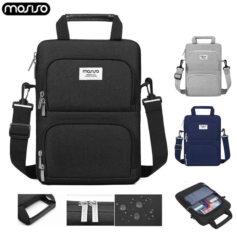Bolsa De Ombro Para Tablet , iPad Pro 12.9 Polegadas M2 M1 2022 Surface 12.3 Laptop , Biefcase Homens E Mulheres