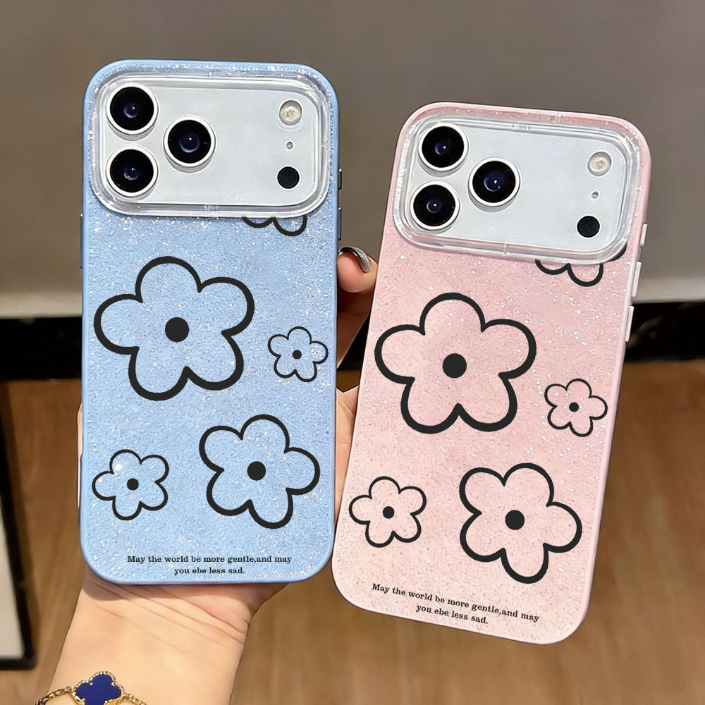 Capinha Capas Para Samsung A03 05 A06 A07 A12 A13 A14 A15 A16 A17 A20 A23 A32 A34 A36 A50 A51 Padrão De Flor Normal