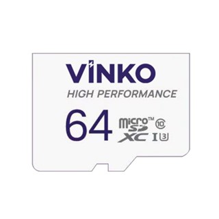 Cartão De Memória 64GB Vinko Micro Sd 100mb/s Classe 10 Compatível para Vários Dispositivo em Oferta na Shopee