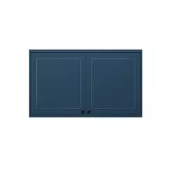 Armário Aéreo MDF Herval Viana, 2 Portas, Azul Orion, 120 cm