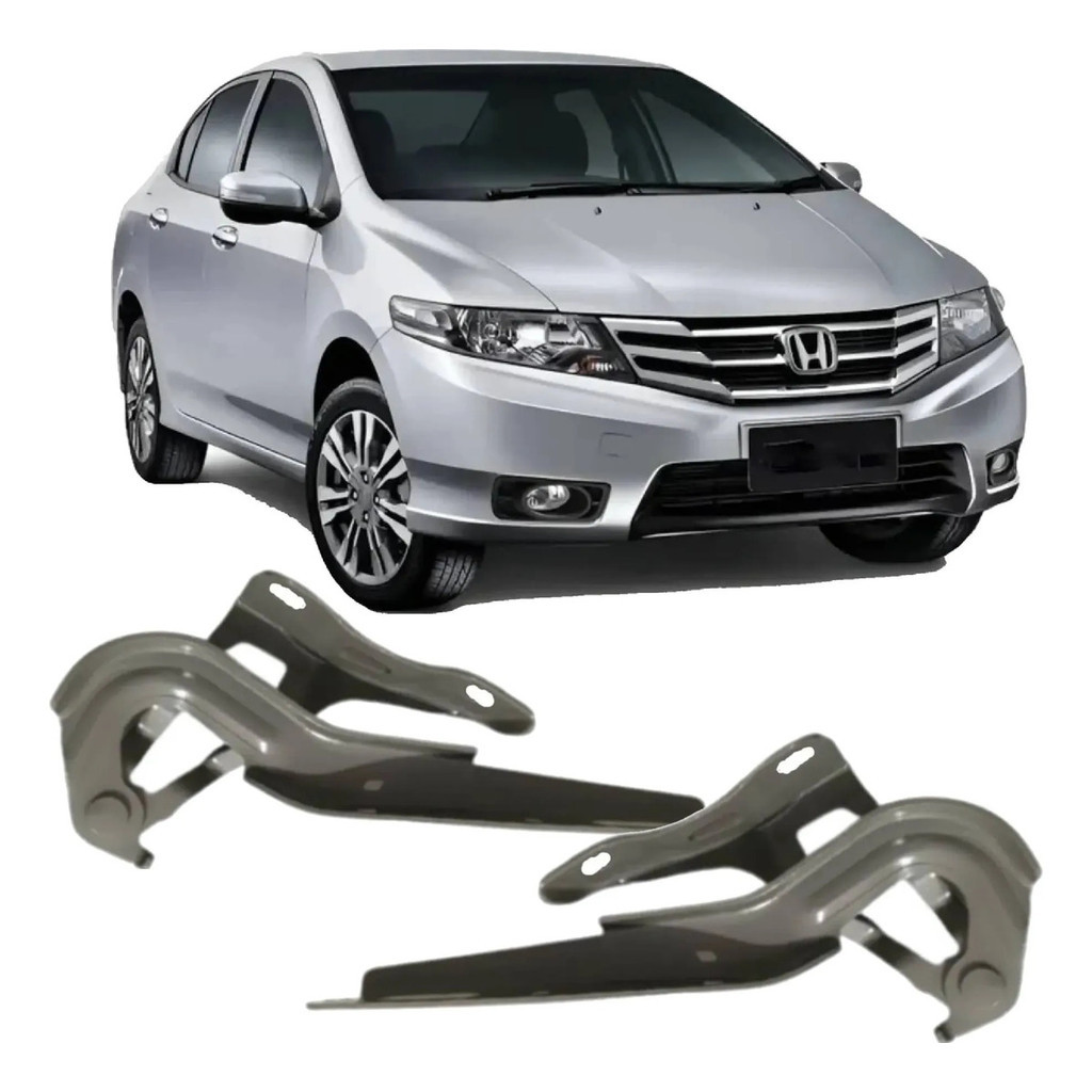 Par Dobradiça Abridor Braço Capo Honda City 2010 2011 2012 2013 2014