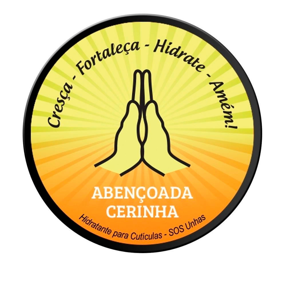 Abençoada Cerinha Hidratante para Cutículas Top Beauty SOS Unhas 6g em Oferta na Shopee