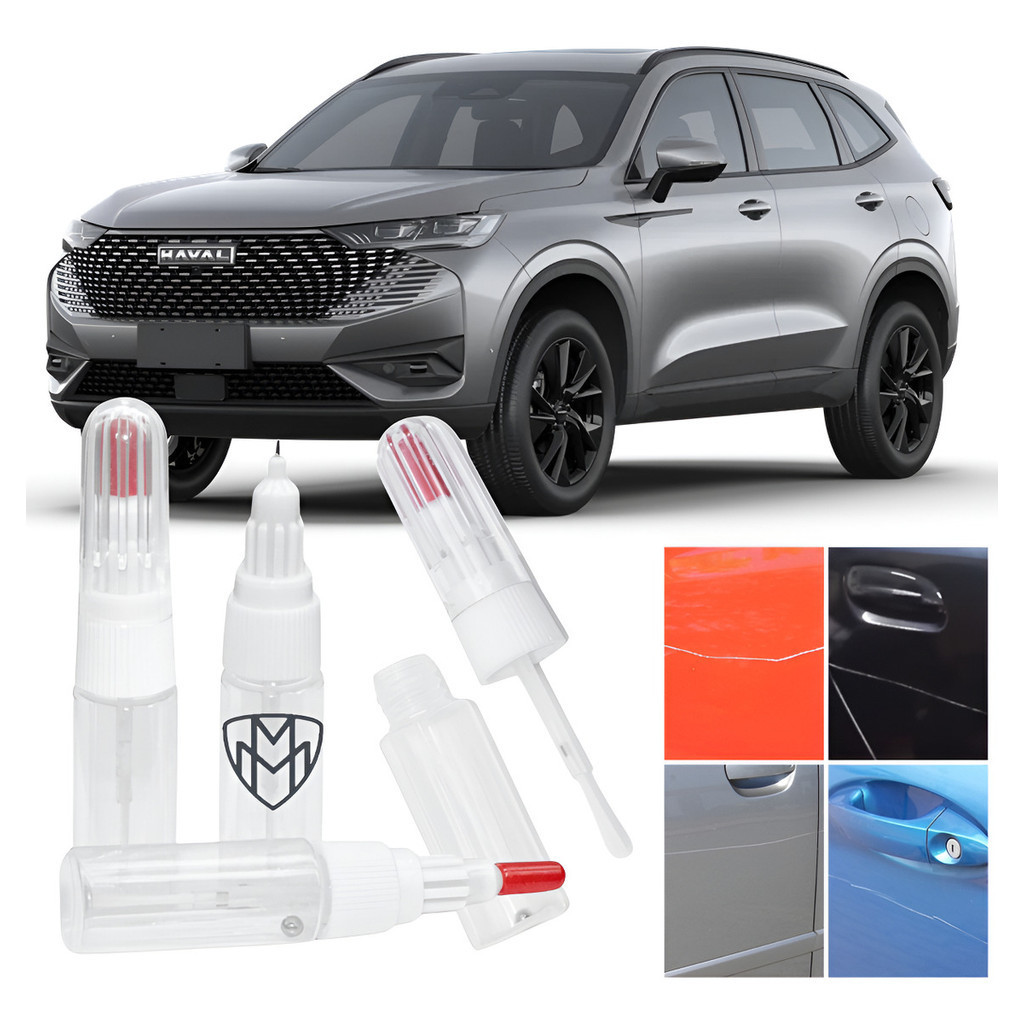 Caneta Micro Pintura Gwm Haval H6 Cor Cinza Diamante Cód F3