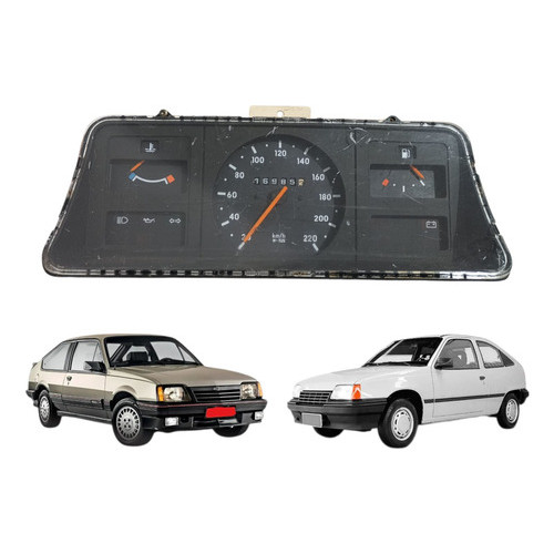 Painel Instrumento  Monza Kadett 1989 1990 1993 1995 1998 Preto