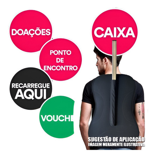 10x Mochilas Pirulito Divulgação Sem Personalizar
