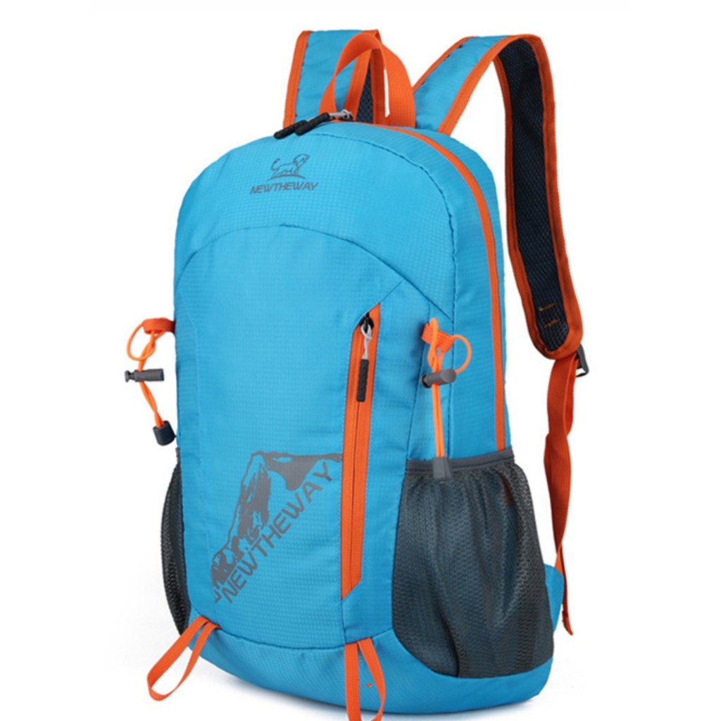 Mochila de escalada ao ar livre Ultra-leve fina portátil saco de pele esportes lazer viagem caminhadas Mini mochila femi