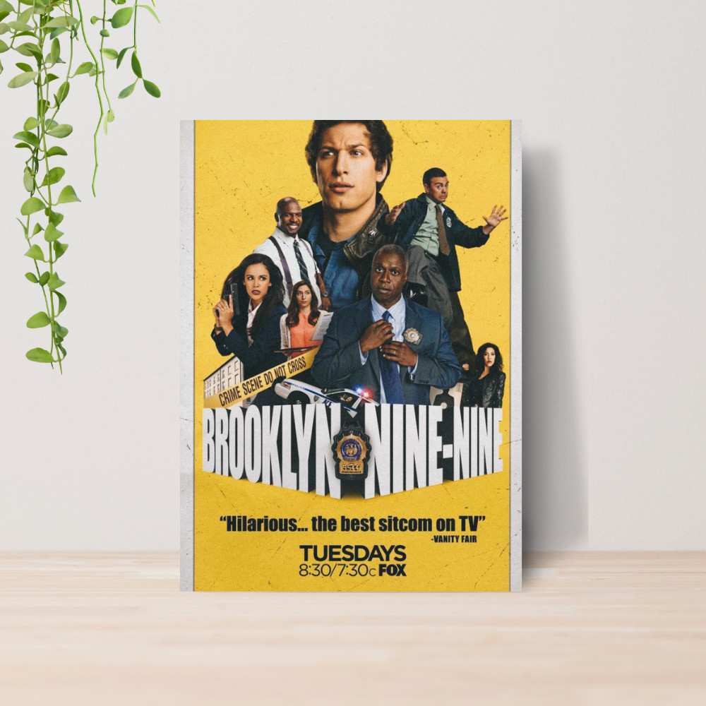 Quadro Decorativo Brooklyn Nine Nine Série 03 | Placa 20x28