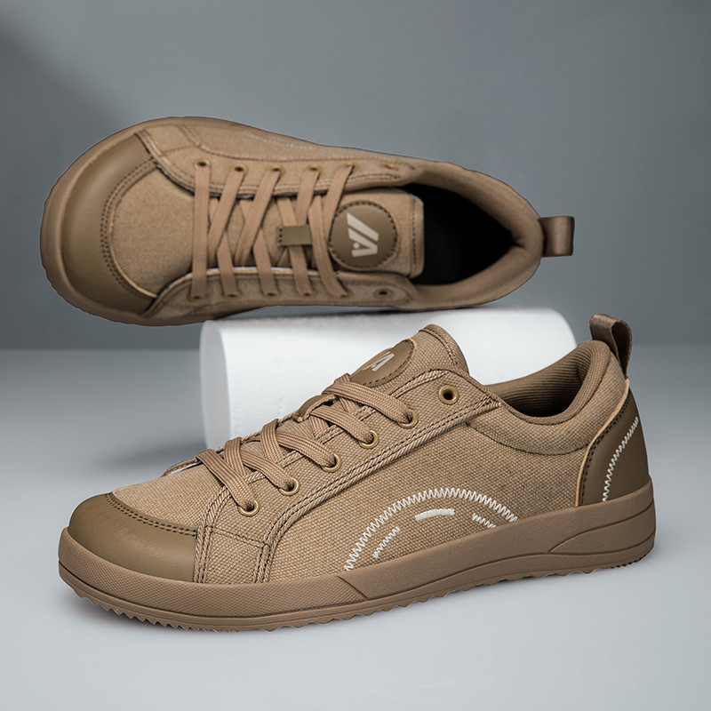 Sapatos Casuais Masculinos com Biqueira Larga, Sapatos Planos Confortáveis, Tamanhos 39-48