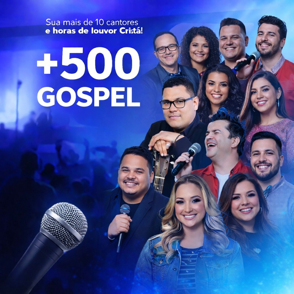 Gospel +300 Evangélicos TV, Som e Carro 8GB Louvor e Adoração Atualizados + bônus