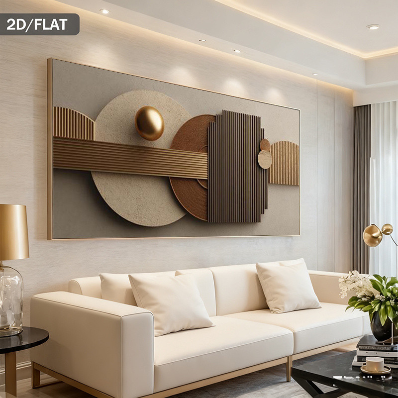 Quadro Decorativo Grande Abstrato Minimalista Linhas Modernas Design Elegante Decore Sala,Quarto,Copa,escritório,hall