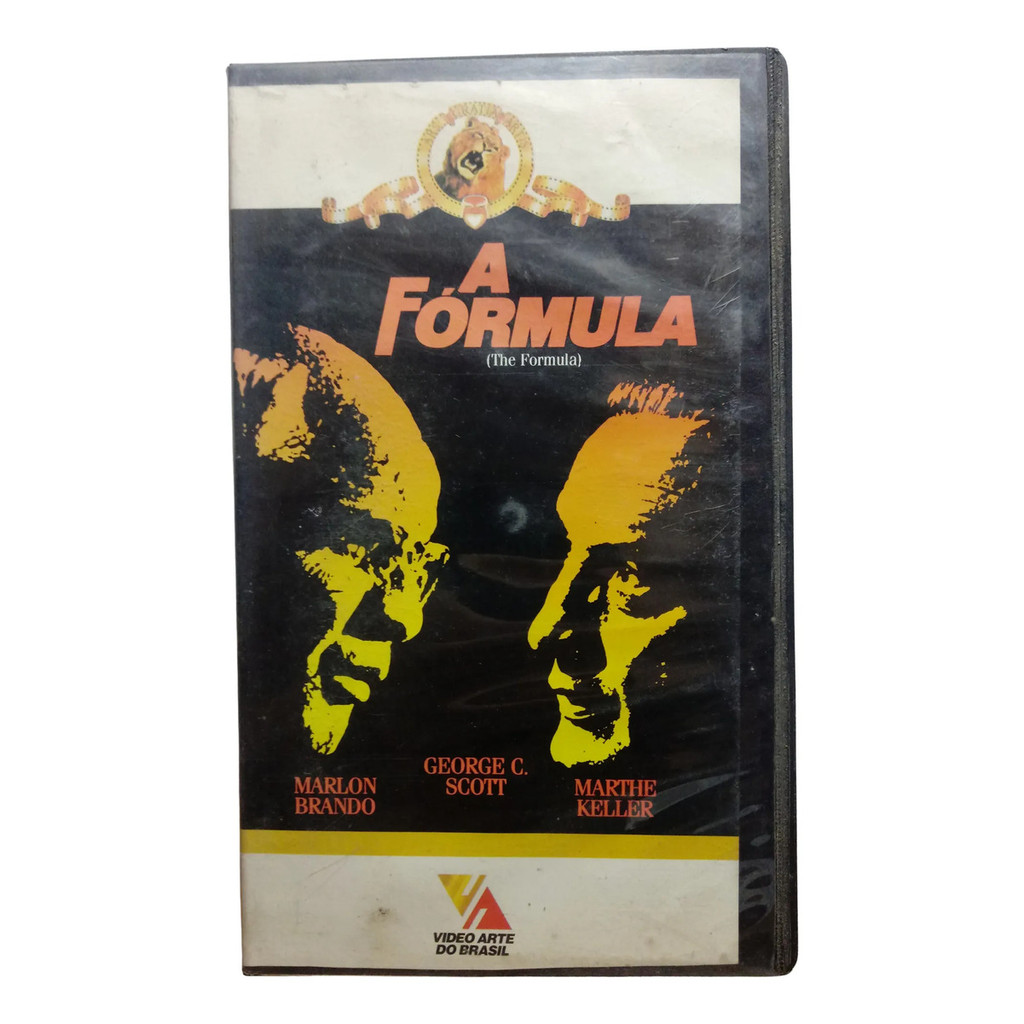 Vhs A Fórmula - George C. Scott - Marlon Brando