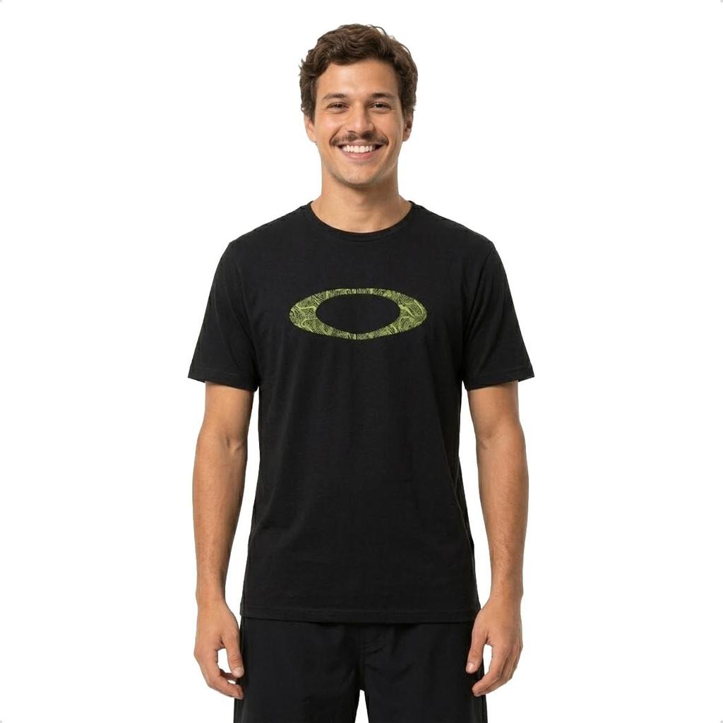 Camiseta Oakley Masculina Ellipse Motherboard Casual