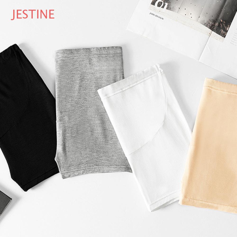 JESTINE Shorts Para Grávidas Leggings , Cintura Alta Solta Plus Size Maternidade , Sem Costura