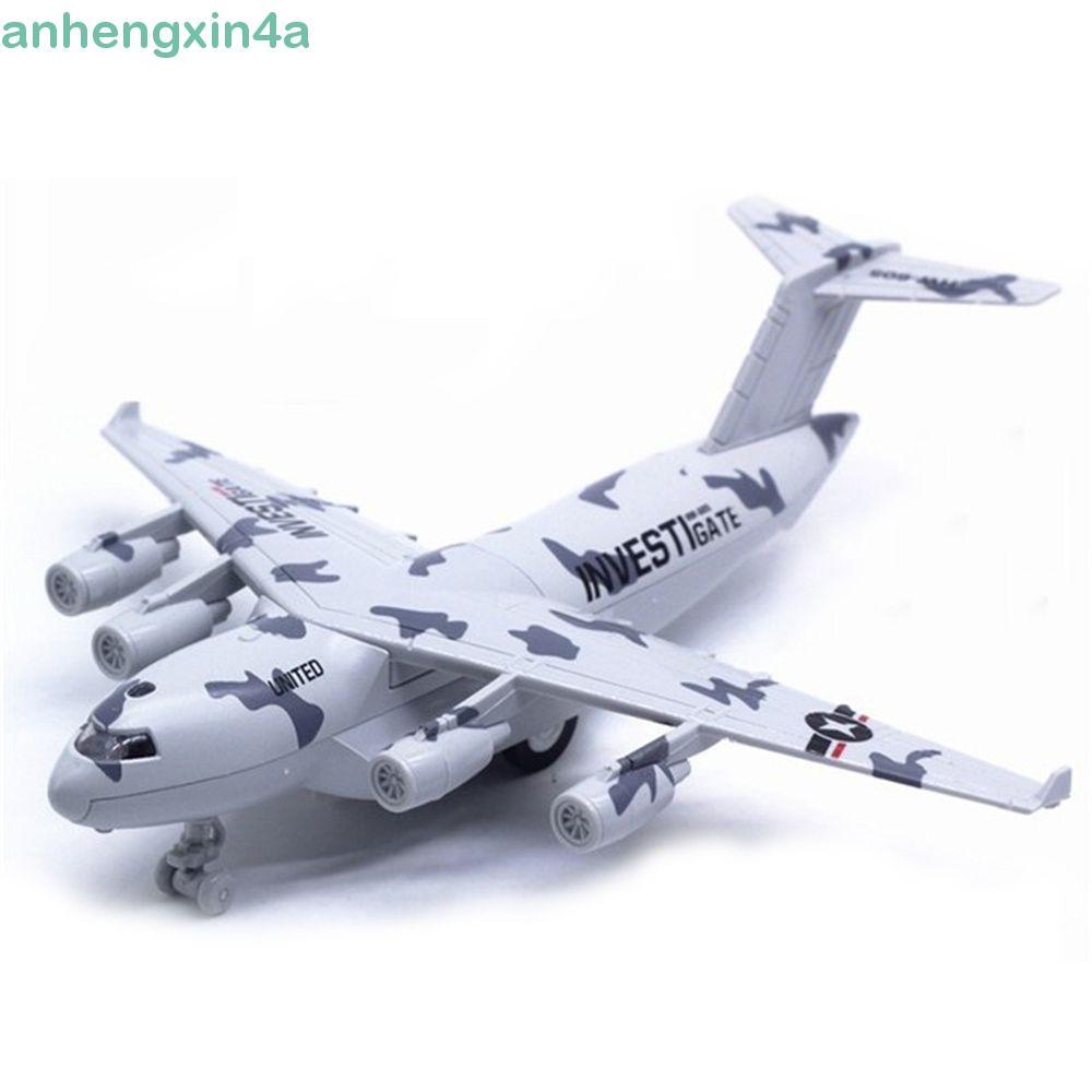 ANHENGXIN Avião Brinquedos Para Menino Aeronave Especial Tráfego Aniversário C-17 Veículos De Brinquedo