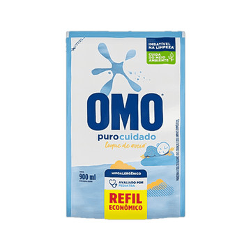 Sabão Líquido Refil OMO Puro Cuidado