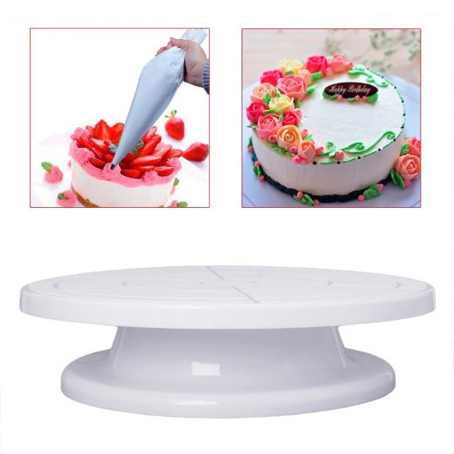 Bailarina base giratória para bolo torta